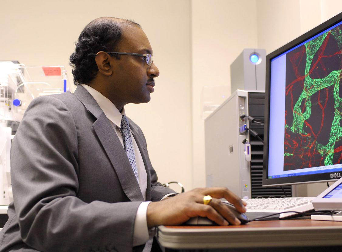 Dr. Ambati led the research team