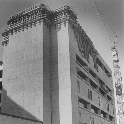 Construction at the Wisconsin Eye Institute