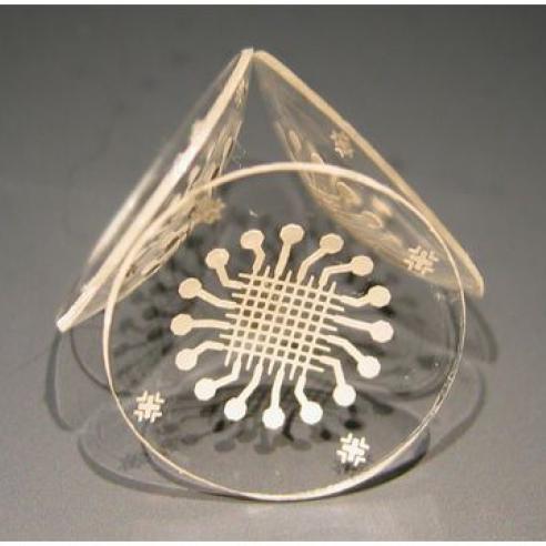 "Smart" contact lens prototype