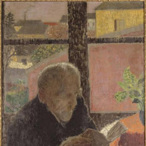 Elderly Man At Window