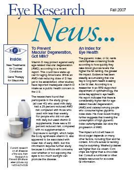 Eye Research News Fall 2007