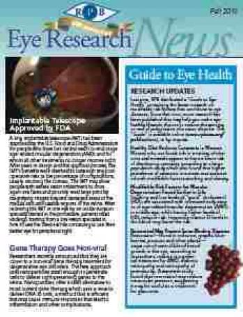 Eye Research News Fall 2010
